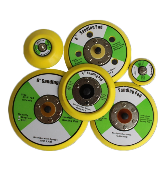 Đế Chà Nhám Hơi 2″, 3″, 4″, 5″, 6″