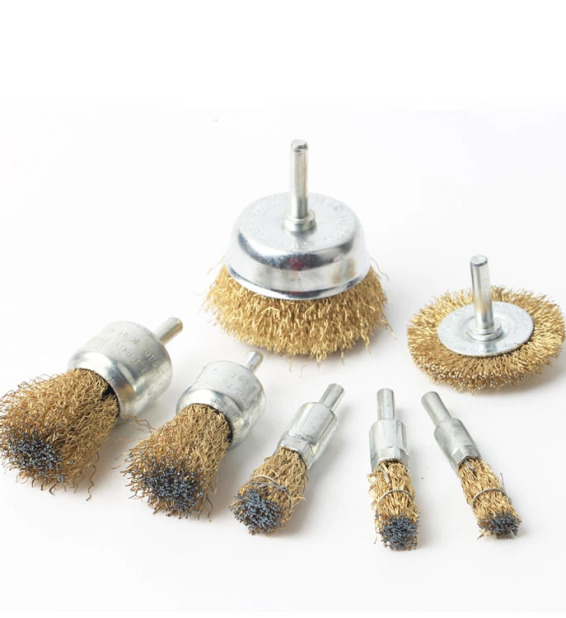 Chổi cước đánh gỉ - trục 6mm