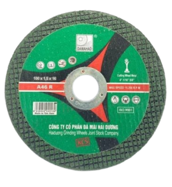 Đá cắt hải dương xanh 100mm