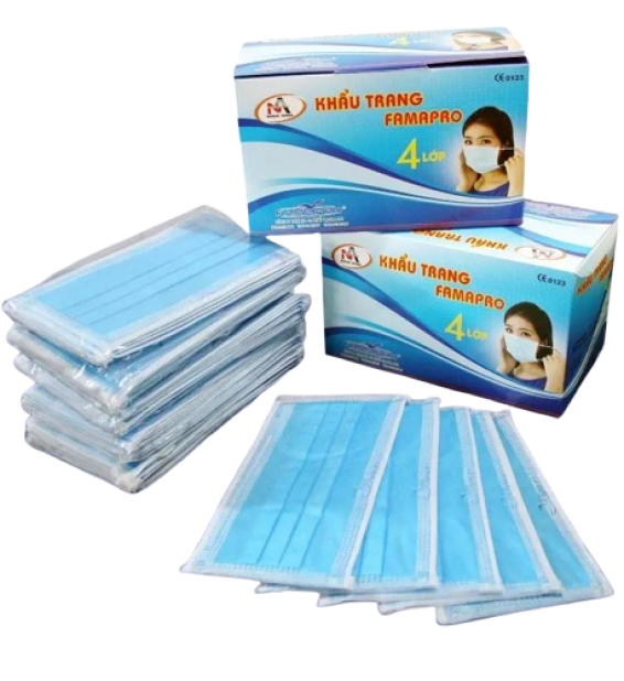 Khẩu trang Y Tế 4 lớp