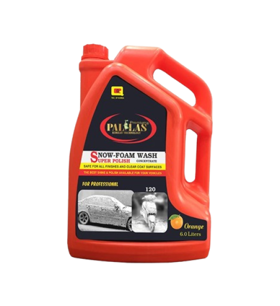 Nước rửa xe bọt tuyết siêu bóng sơn 120 Pallas (can 6L)