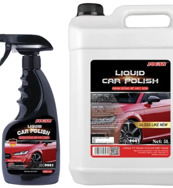 Đánh bóng bề mặt sơn  LIQUID CAR POLISH