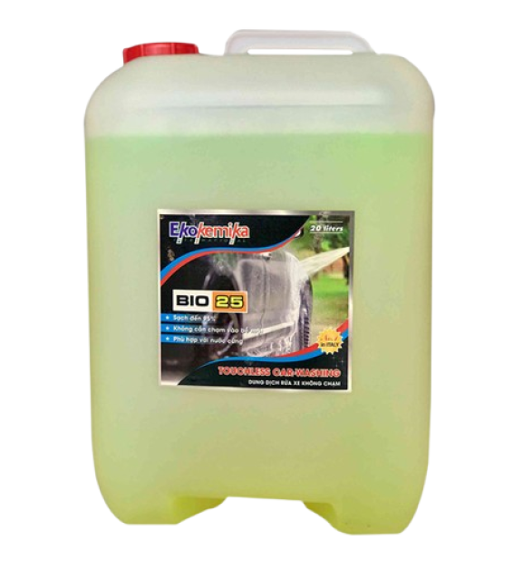 Rửa & làm bóng xe (Không chạm)