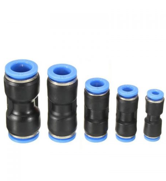 Khớp nối thẳng 6mm, 8mm, 10mm, 12mm