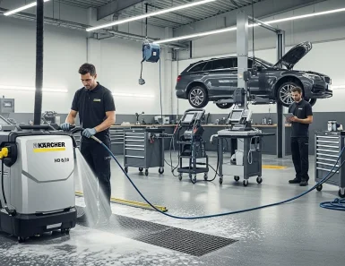 So Sánh Máy Rửa Xe Karcher HD 8/20 & Lavor Pro 150 - Chọn Loại Nào Cho Gara 50 Xe/Ngày?