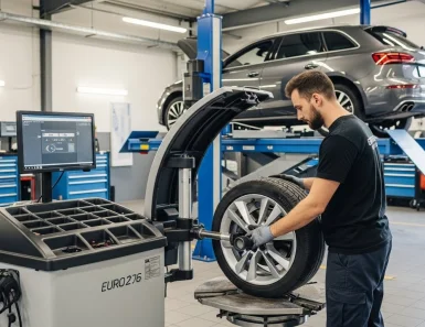 Quy Trình Dán Chì Cân Bằng Bánh Xe Đúng Chuẩn Euro 6 - Giảm 90% Tiếng Ồn