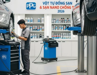 Vật Tư Đồng Sơn & Sơn Nano Chống Trầy 2026: Công Nghệ PPG Từ Đức Phát
