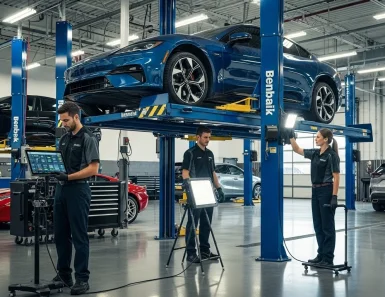 Case Study: Gara Quận 7 Tăng 40% Năng Suất Nhờ Cầu Nâng 4 Trụ BendPak