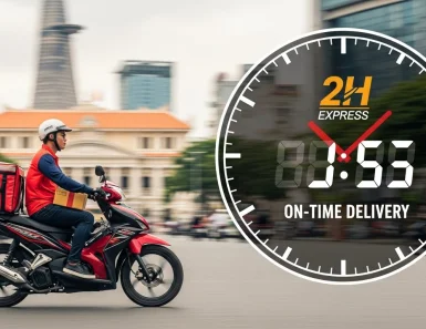 Dịch Vụ Giao Hàng Siêu Tốc 2H Tại TP.HCM: Cam Kết Đúng Giờ, Đúng Hàng